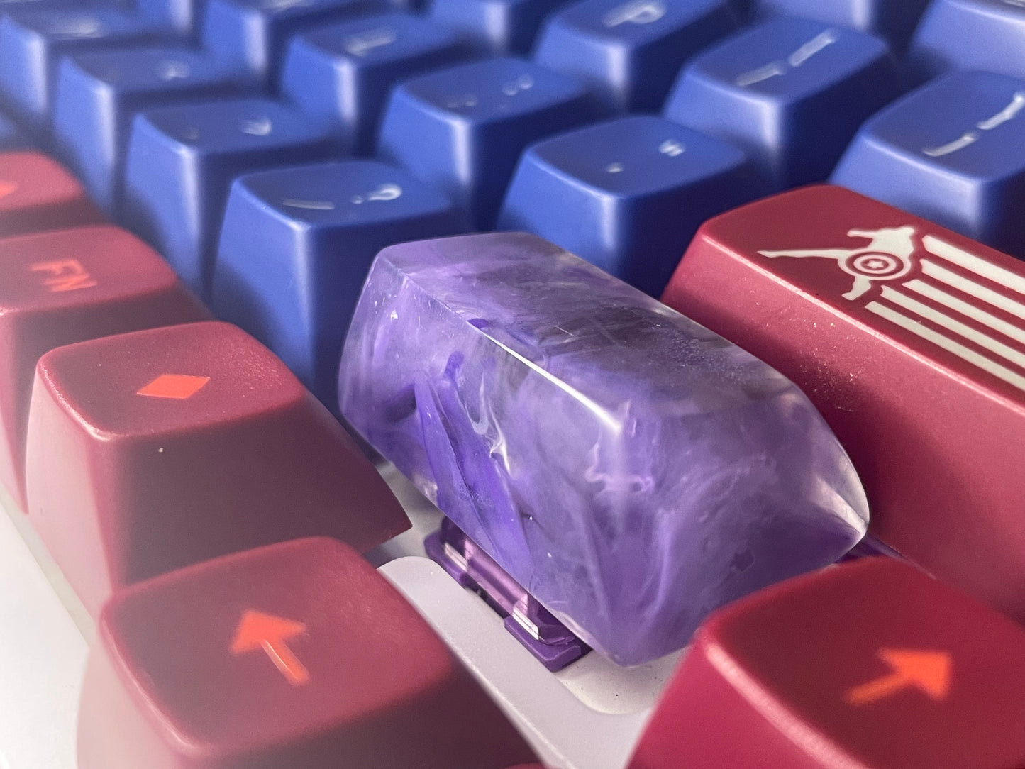 Marble MT3 Profile Resin Keycaps