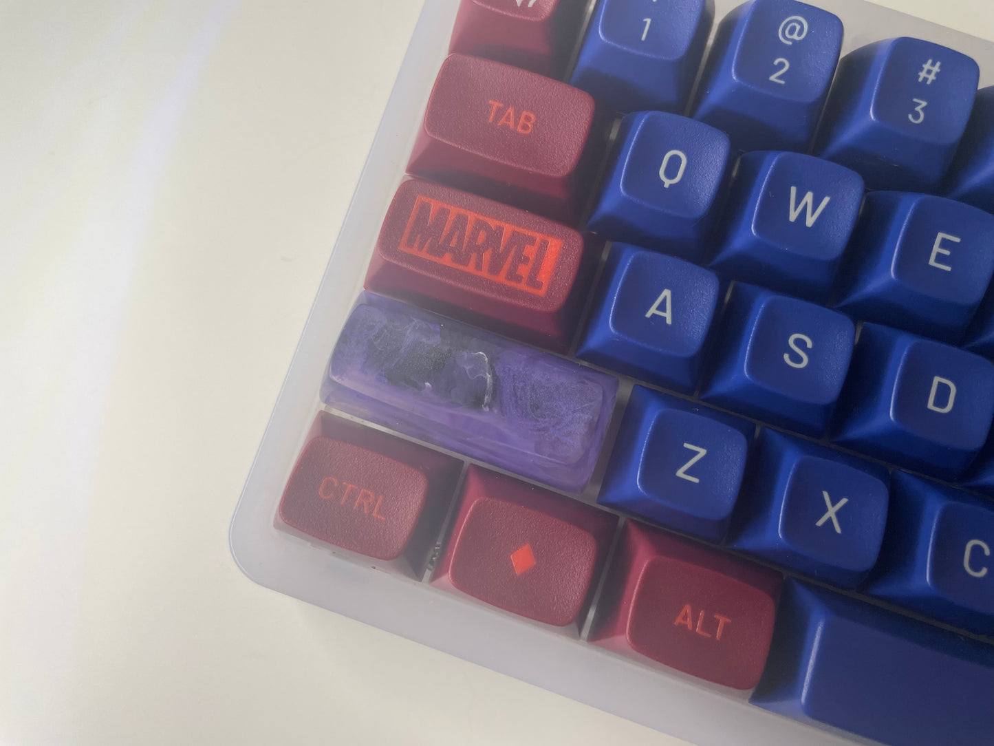 Marble MT3 Profile Resin Keycaps