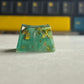 Mint Green Gold Foil Keycap - kaydenskeycaps